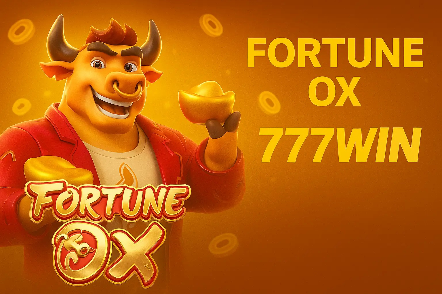 Fortune Ox no 777WIN - Aposte Agora e Reivindique Seus Ganhos