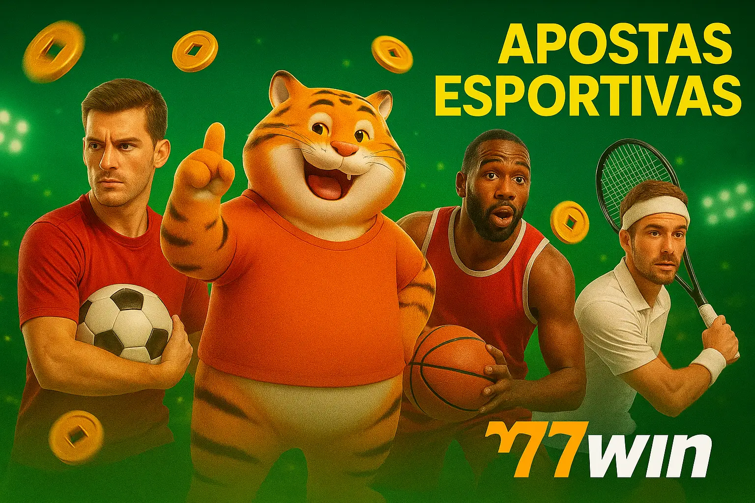 Apostas esportivas no cassino online 777WIN